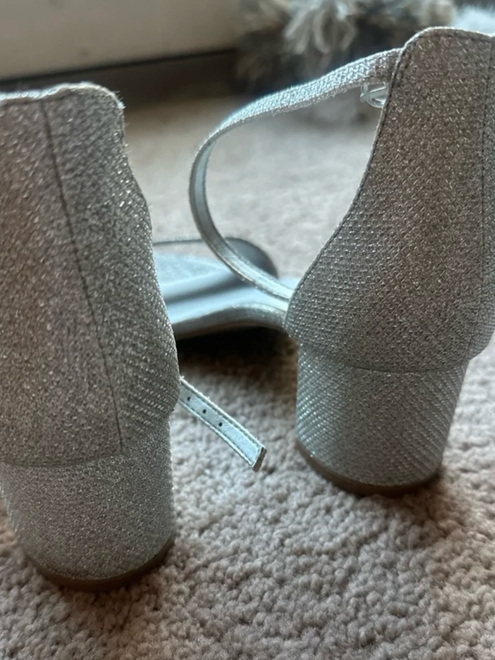 Pizz Annu Bristol Sandals in Silver 8.5 New - Picture 6 of 7